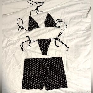 Beach Women set 3 piece bikini size S